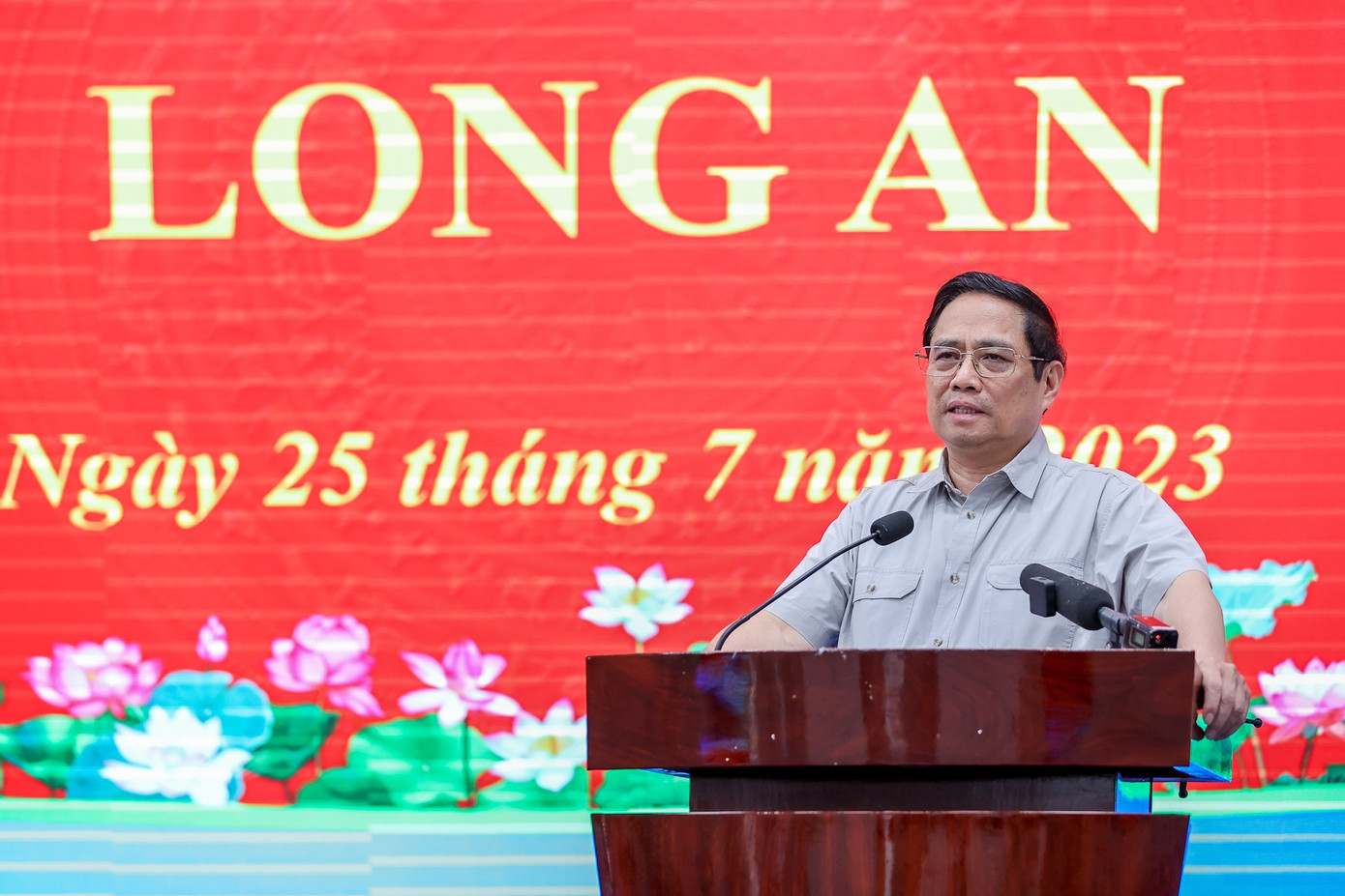 Thủ tướng Phạm Minh Chính phát biểu chỉ đạo tại buổi làm việc