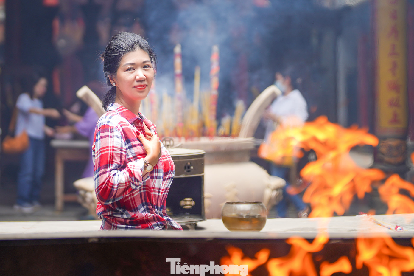 Du khách Nguyên Hằng cảm thấy tâm trạng thư thái sau khi trải nghiệm tour "chữa lành" ngay giữa trung tâm thành phố ồn ào, náo nhiệt. "Tour này mà nghe kể thì thực sự khó hình dung, phải đi mới biết, nhiều điều đơn giản nhưng mang lại bất ngờ", chị Hằng chia sẻ.