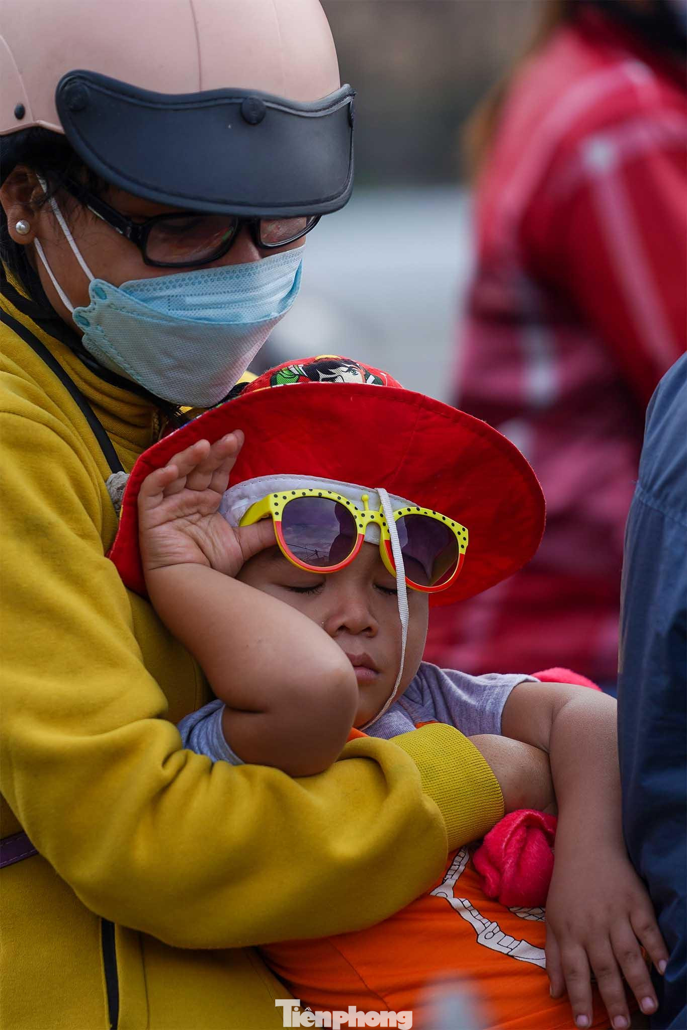 Lịm đi sau chặng hành trình dài.