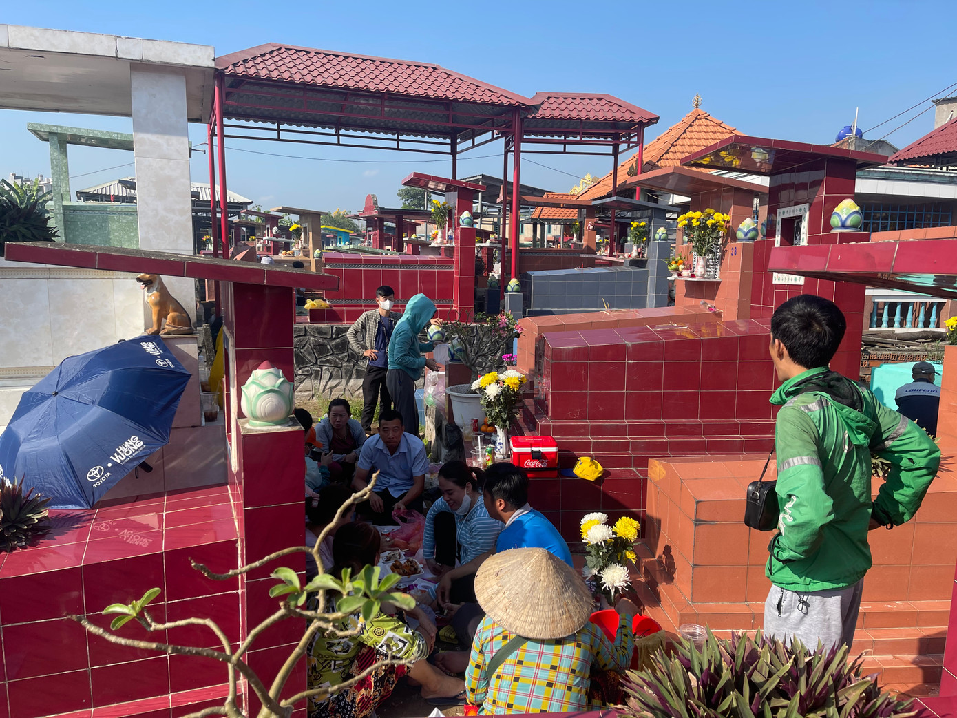 Nhiều gia đình cho rằng, tảo mộ cuối năm cũng là dịp để con cháu được giãi bày tâm sự với ông bà, tổ tiên những chuyện đã xảy ra trong năm. Cho nên, đây không chỉ là phong tục phổ biến của các gia đình mà còn là một hoạt động mang tính dòng tộc rõ nét. Dòng họ sẽ chọn đúng vào ngày chạp họ sau khi anh em trong họ hàng nội tộc gặp mặt cuối năm tại nhà thờ họ để cúng lễ tổ tiên, dọn dẹp, sơn phết, trang hoàng... Trong những ngày này, những khu mộ trở nên đông đúc và nhộn nhịp. Nhiều gia đình cho rằng, tảo mộ cuối năm cũng là dịp để con cháu được giãi bày tâm sự với ông bà, tổ tiên những chuyện đã xảy ra trong năm. Cho nên, đây không chỉ là phong tục phổ biến của các gia đình mà còn là một hoạt động mang tính dòng tộc rõ nét. Dòng họ sẽ chọn đúng vào ngày chạp họ sau khi anh em trong họ hàng nội tộc gặp mặt cuối năm tại nhà thờ họ để cúng lễ tổ tiên, dọn dẹp, sơn phết, trang hoàng... Trong những ngày này, những khu mộ trở nên đông đúc và nhộn nhịp.