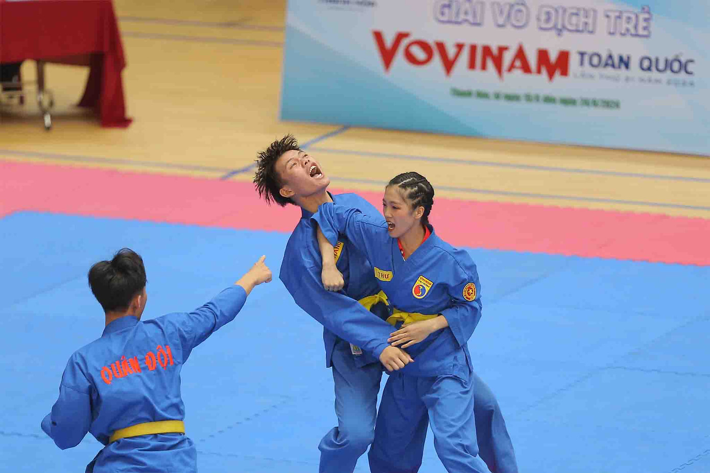 Các vận động viên tranh tài ở 78 bộ huy chương gồm 32 nội dung quyền đơn luyện, song luyện, đa luyện, đồng đội, đòn chân tấn công và 46 hạng cân đối kháng ở 3 lứa tuổi: 12-15 tuổi; 16-18 tuổi và 19-21 tuổi. Các vận động viên tranh tài ở 78 bộ huy chương gồm 32 nội dung quyền đơn luyện, song luyện, đa luyện, đồng đội, đòn chân tấn công và 46 hạng cân đối kháng ở 3 lứa tuổi: 12-15 tuổi; 16-18 tuổi và 19-21 tuổi.