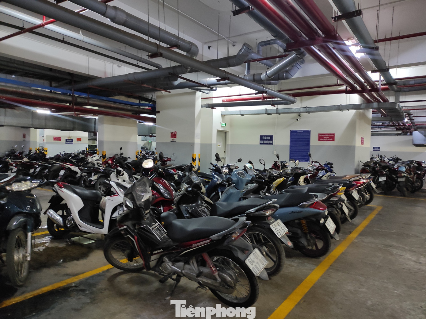 Xe được xếp ngay ngắn. Sau vụ cháy, toàn bộ hệ thống PCCC tại chung cư này đã được thay mới hoàn toàn. Xe được xếp ngay ngắn. Sau vụ cháy, toàn bộ hệ thống PCCC tại chung cư này đã được thay mới hoàn toàn.