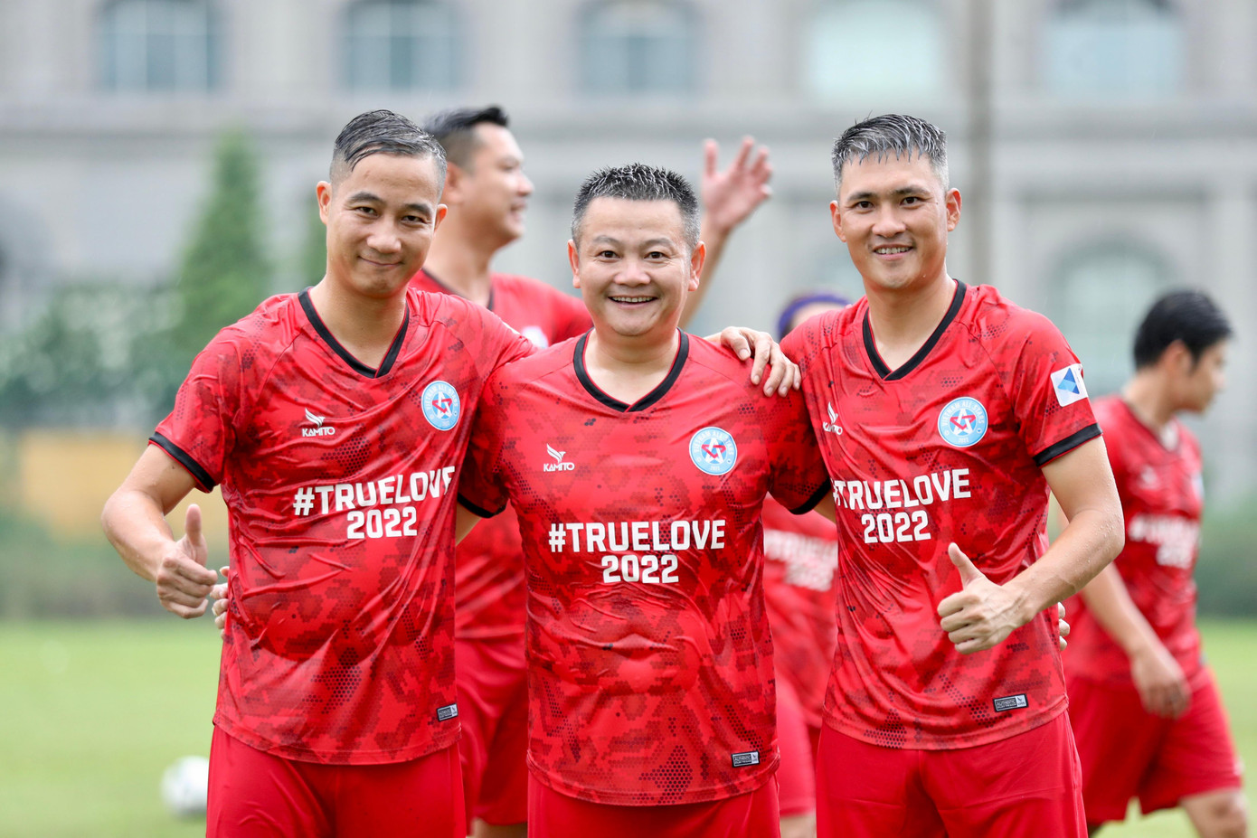 Quốc Vượng, Văn Quyến, Công Vinh đã có cơ hội hội quân cùng nhau sau nhiều năm.