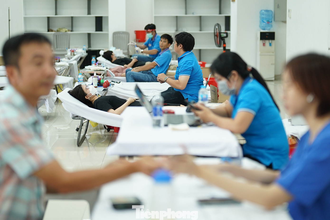 Một số cư dân không đủ điều kiện tham gia hiến máu tiếc nuối, xin lịch hoạt động các chương trình kế tiếp để chờ tham gia.