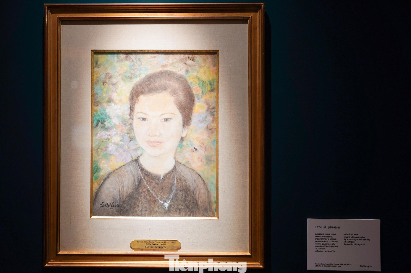 Cô gái và hoa của tác giả Lê Thị Lựu (1911-1988) nằm trong bộ sưu tập của nhà sưu tập Hàn Ngọc Vũ. Cô gái và hoa của tác giả Lê Thị Lựu (1911-1988) nằm trong bộ sưu tập của nhà sưu tập Hàn Ngọc Vũ.