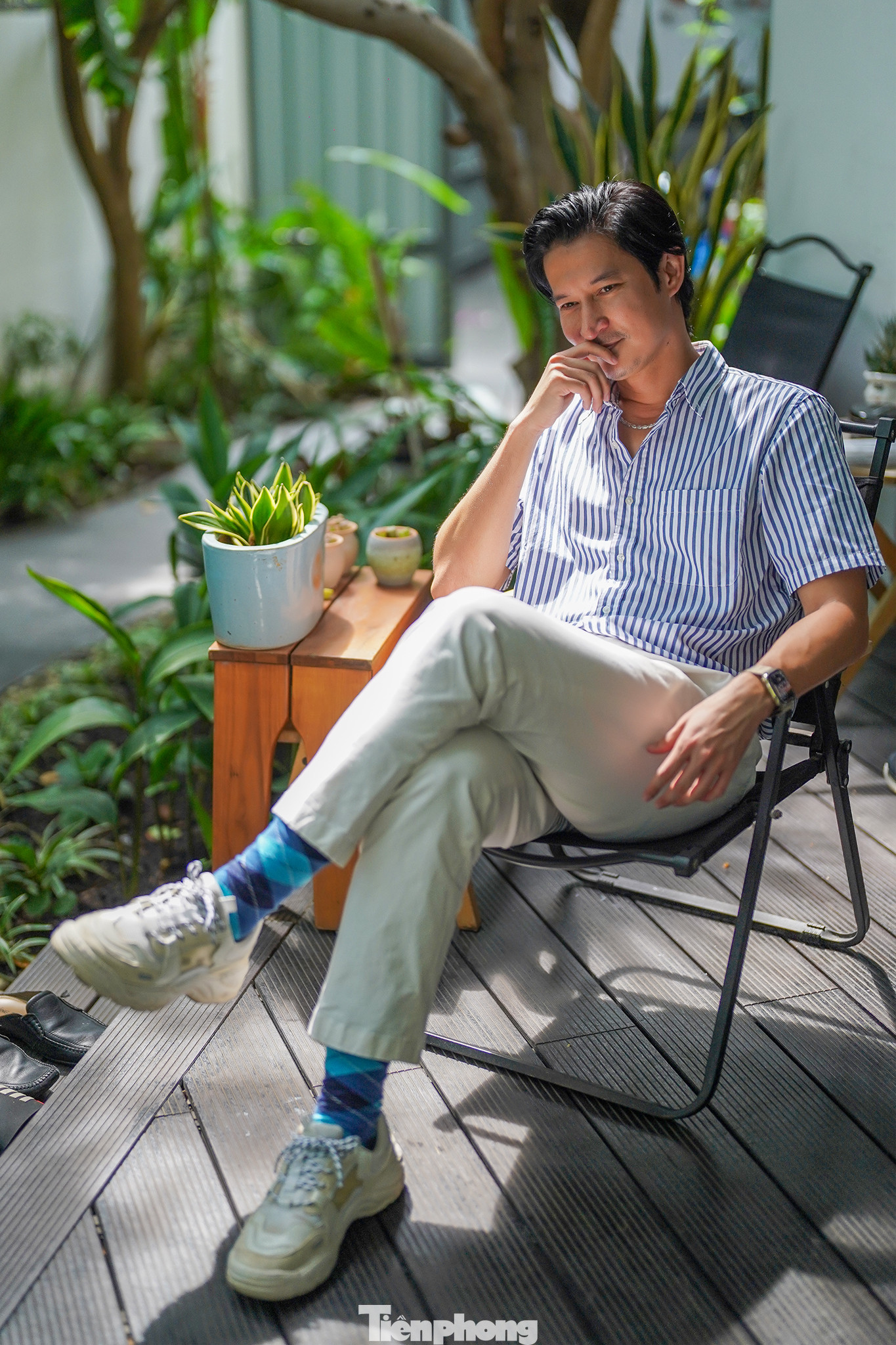 Huy Khánh nói anh sẵn sàng giảm 10 kg, hoặc tăng cân để đóng phim nếu cảm thấy đó là vai diễn hay và tâm đắc.