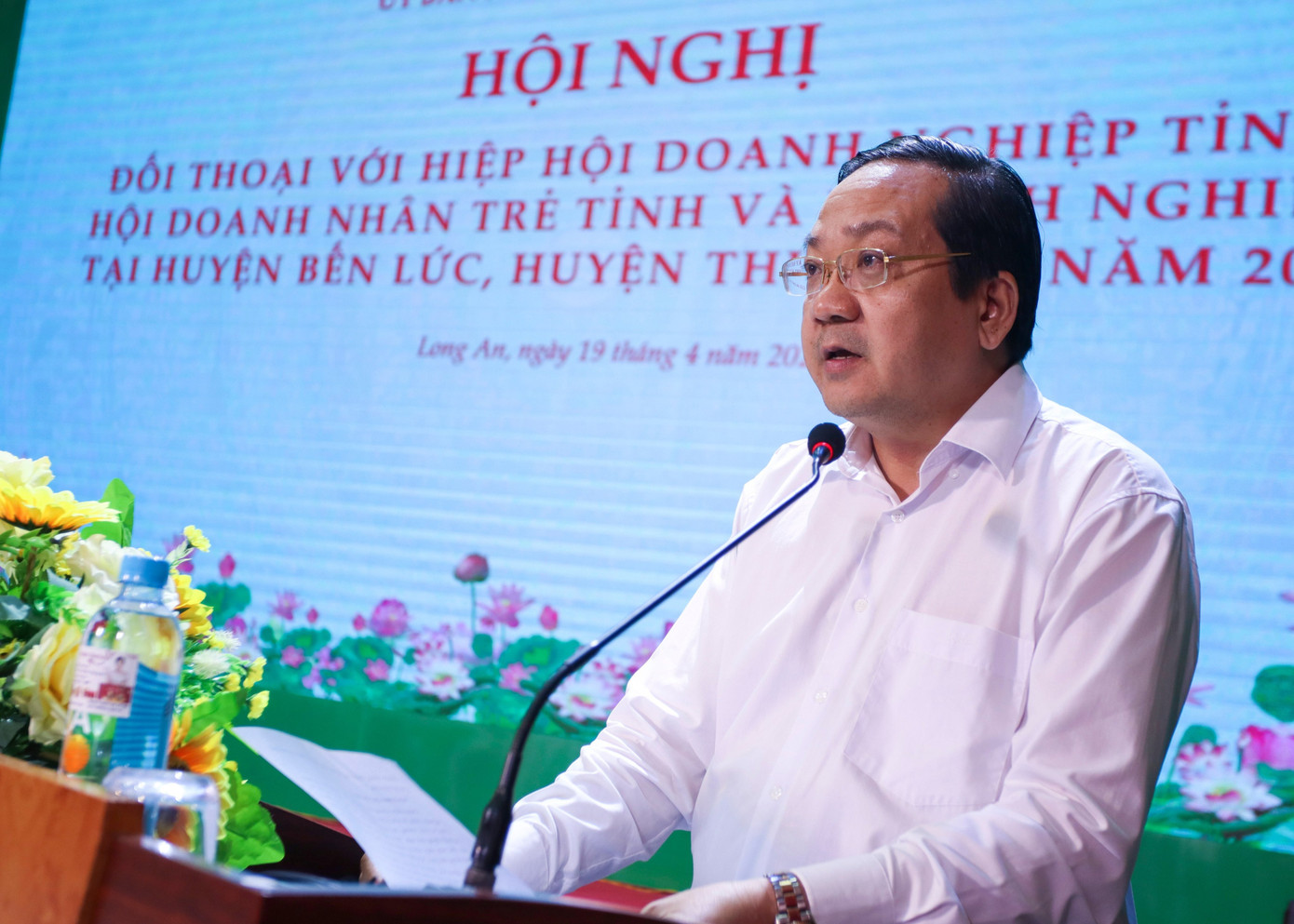 Ông Nguyễn Minh Lâm, Phó Chủ tịch UBND tỉnh Long An. Ông Nguyễn Minh Lâm, Phó Chủ tịch UBND tỉnh Long An.