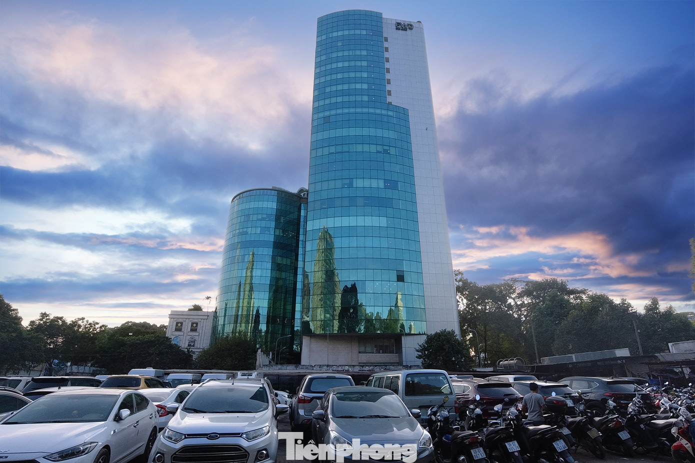 Hình ảnh ghi nhận khi khu đất từng được trưng dụng là bãi giữ xe.