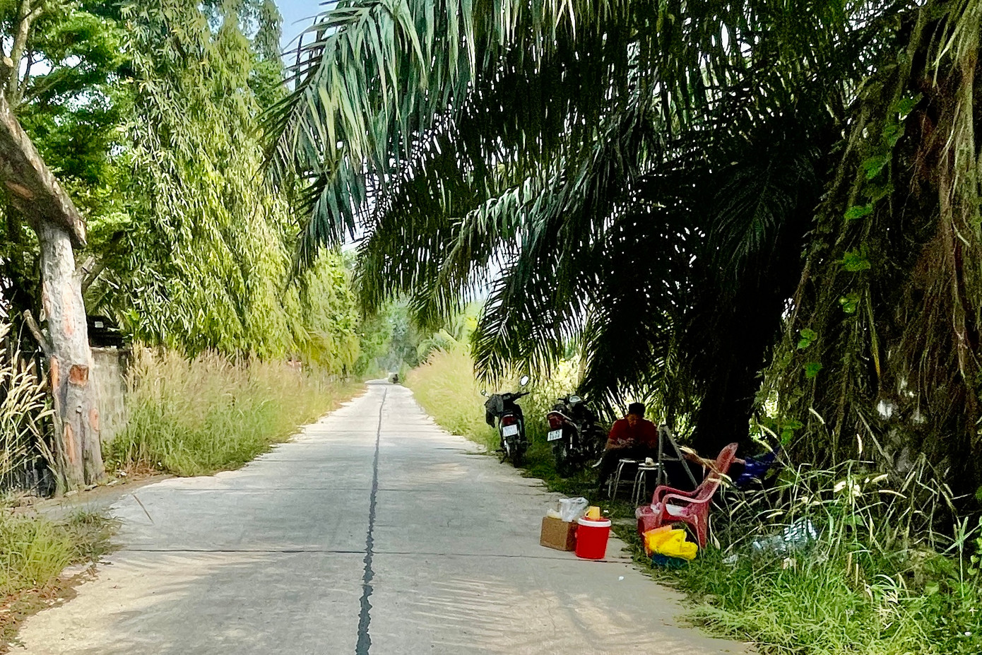 Khu vực kênh Rạch Nổ thuộc xã Lương Hòa (huyện Bến Lức, Long An) được chốt chặn nhiều lớp, nhiều tầng...