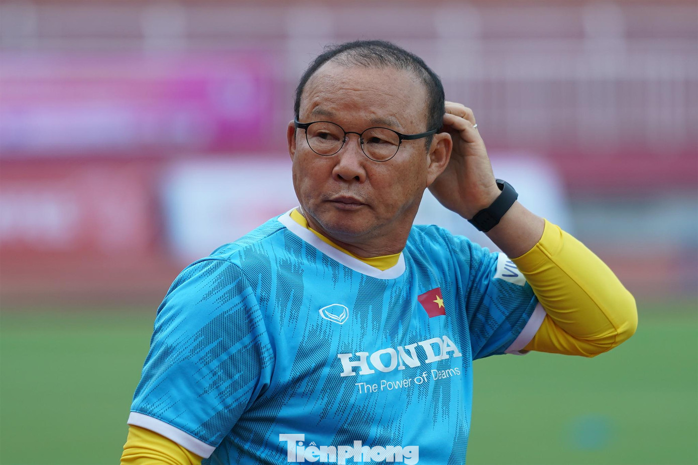 Ông Park chỉ cho phóng viên tác nghiệp trong 20 phút.