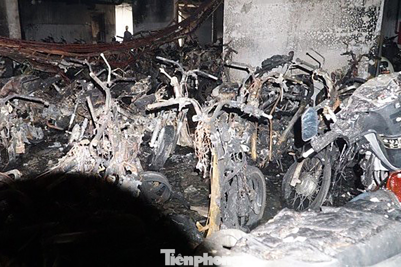 Xe máy cháy trơ khung. Qua khám nghiệm hiện trường, cơ quan chức năng cũng xác định, khi xảy ra cháy, chung cư Carina Plaza có hàng loạt sai phạm về PCCC như hệ thống chuông báo cháy không hoạt động, hệ thống chữa cháy tự động không có tác dụng, máy bơm nước chữa cháy hư hỏng, các đèn chiếu sáng khi xảy ra sự cố cũng tắt ngóm… Xe máy cháy trơ khung. Qua khám nghiệm hiện trường, cơ quan chức năng cũng xác định, khi xảy ra cháy, chung cư Carina Plaza có hàng loạt sai phạm về PCCC như hệ thống chuông báo cháy không hoạt động, hệ thống chữa cháy tự động không có tác dụng, máy bơm nước chữa cháy hư hỏng, các đèn chiếu sáng khi xảy ra sự cố cũng tắt ngóm…