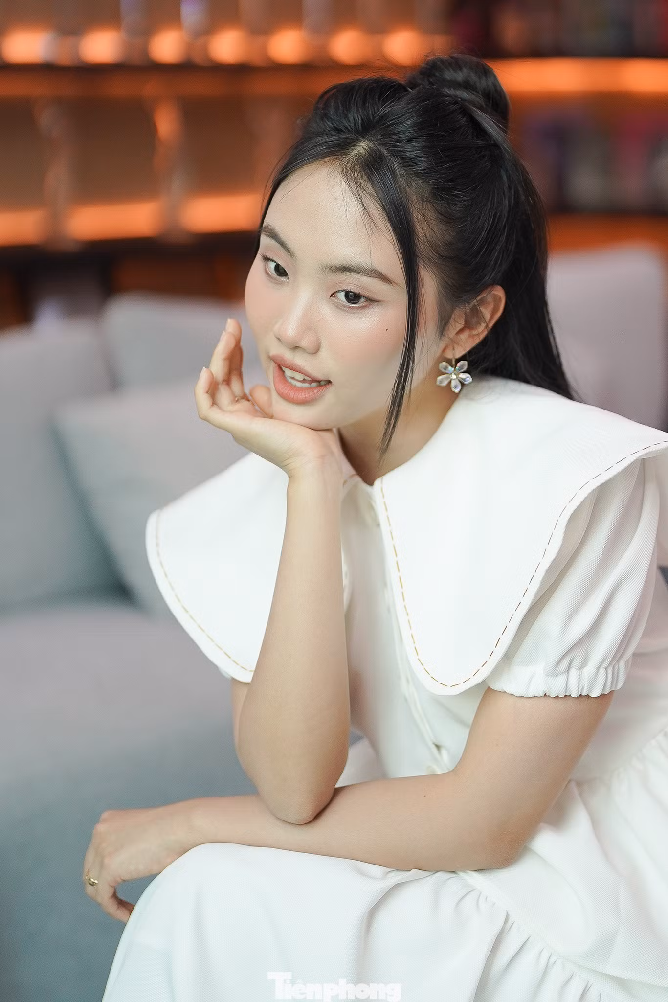 Phương Mỹ Chi cho biết cô tiếp tục đi học để hoàn thiện bản thân. Phương Mỹ Chi cho biết cô tiếp tục đi học để hoàn thiện bản thân.