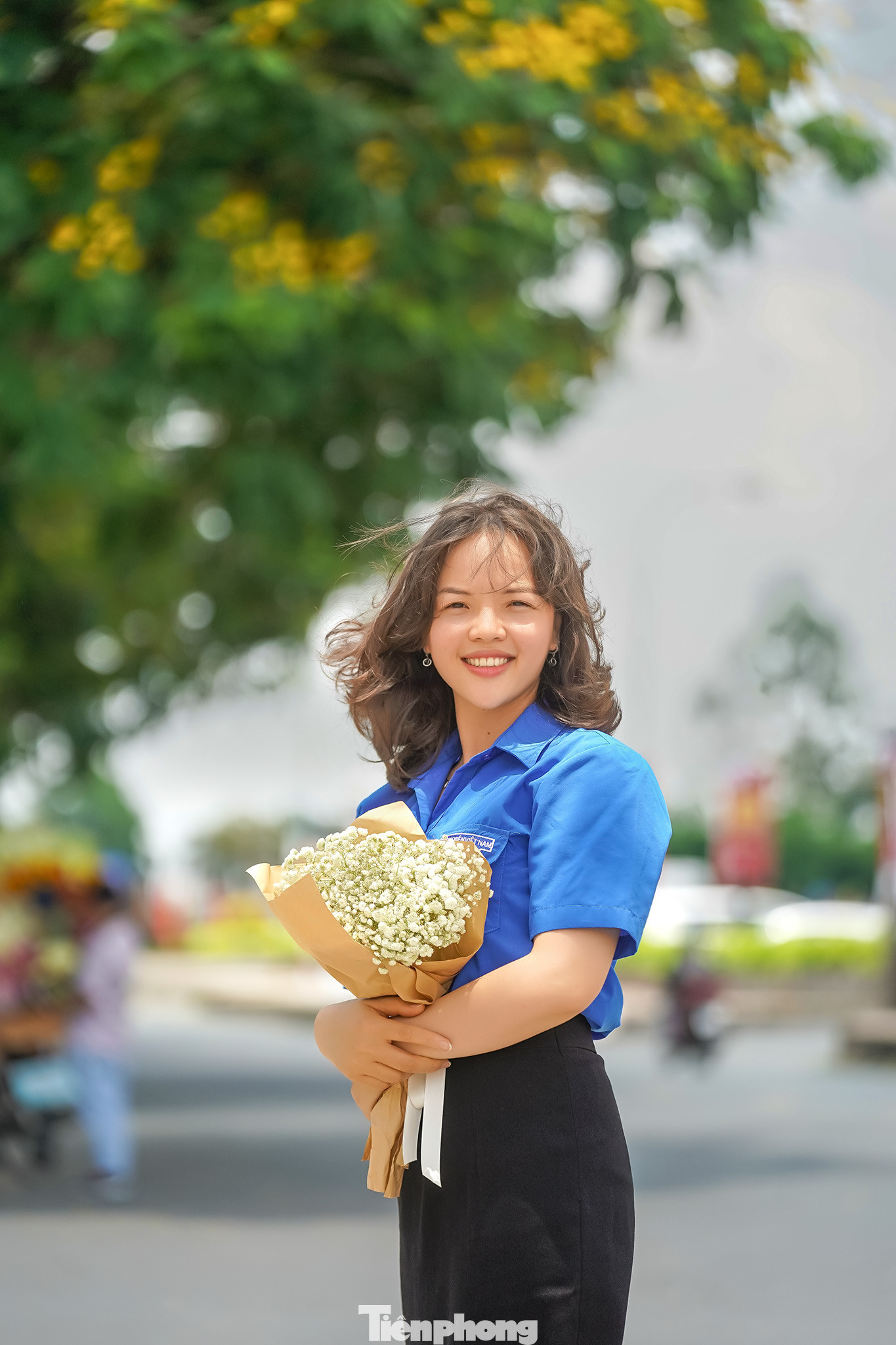 Nét thanh xuân trong veo của cô Đoàn viên trẻ vừa chạm ngõ tuổi 30.