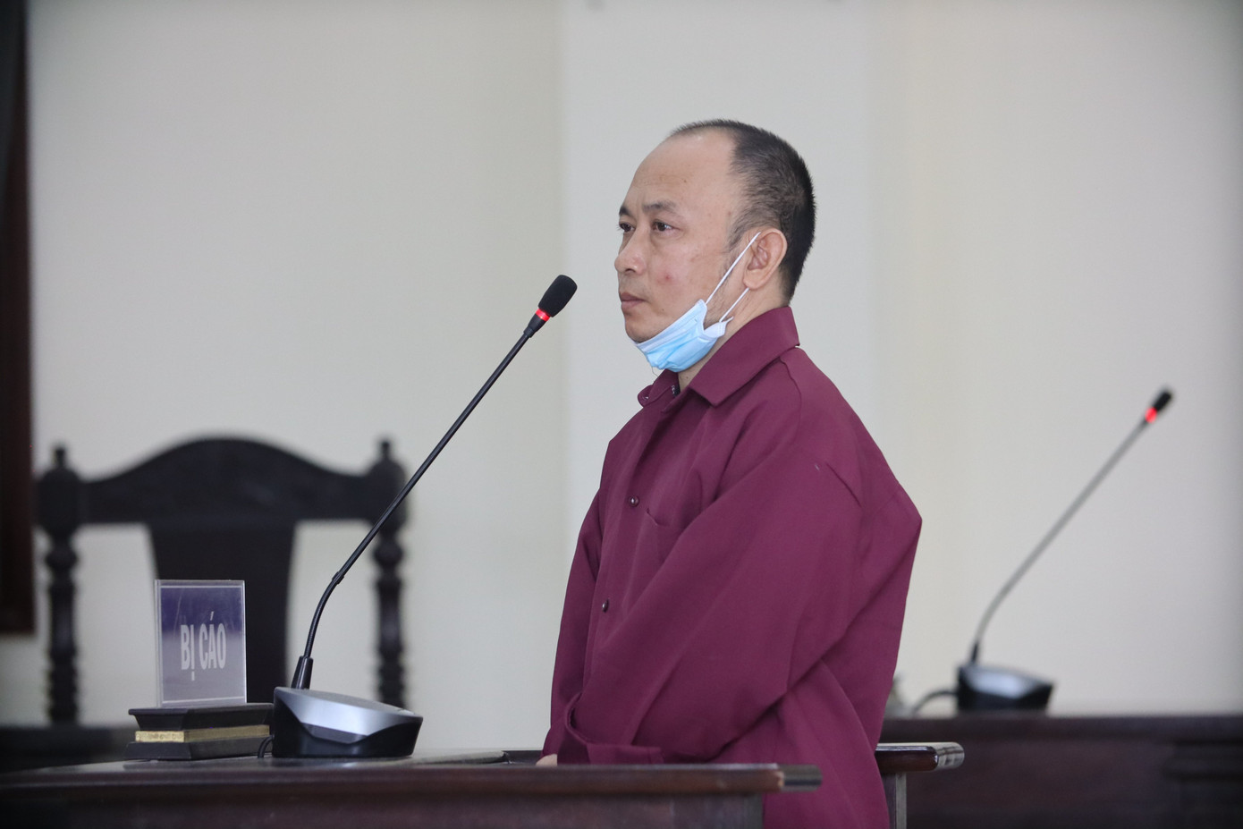 Bị cáo Nguyễn Hoàng Ngọc. Bị cáo Nguyễn Hoàng Ngọc.