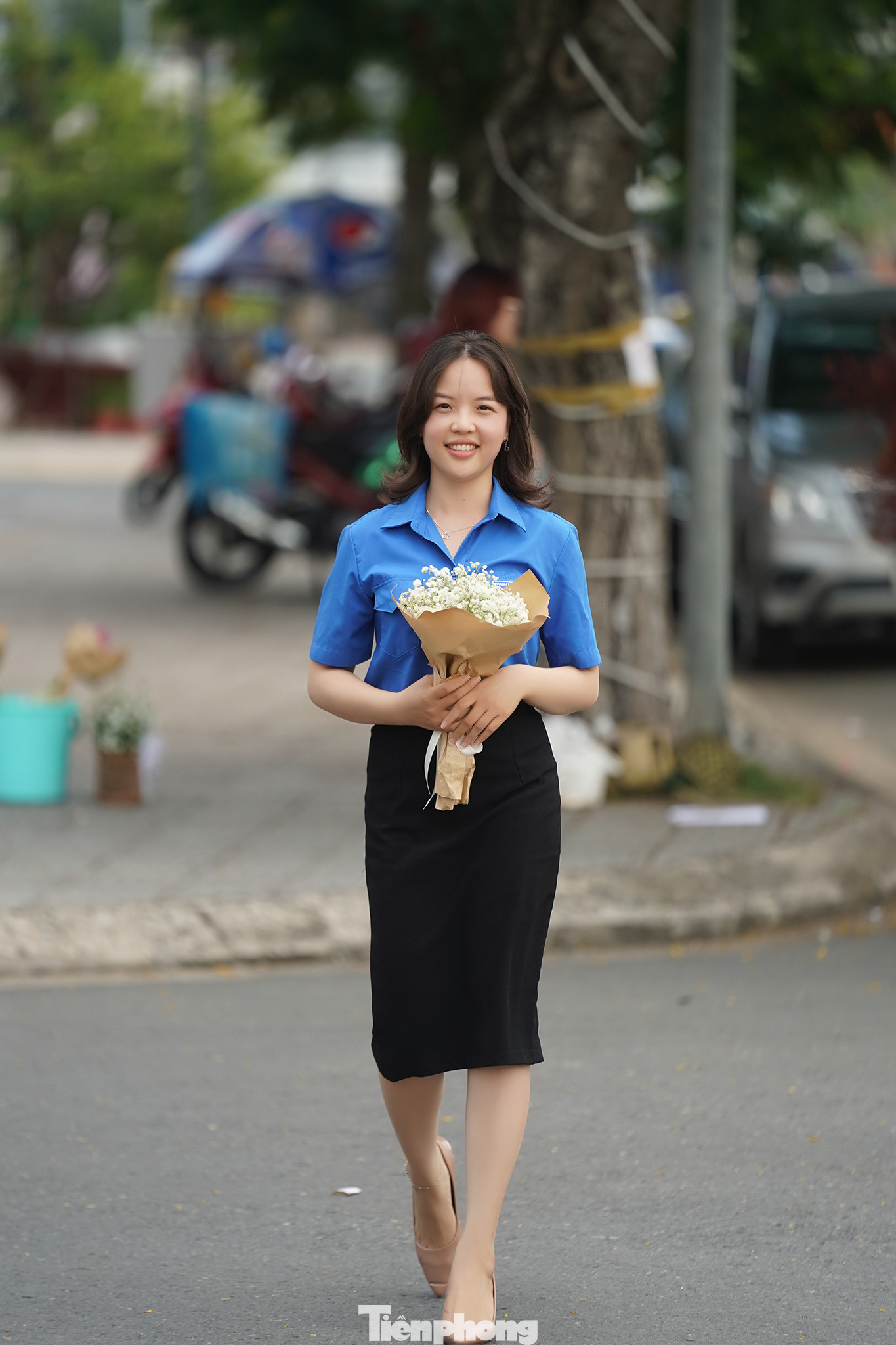 Nét thanh xuân trong veo của cô Đoàn viên trẻ vừa chạm ngõ tuổi 30.