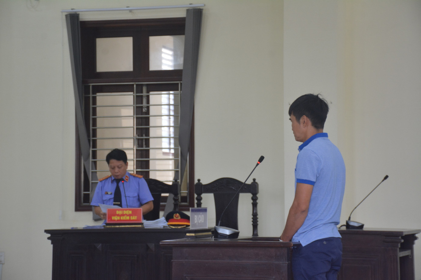 Bị cáo Huỳnh Văn Thanh Bị cáo Huỳnh Văn Thanh