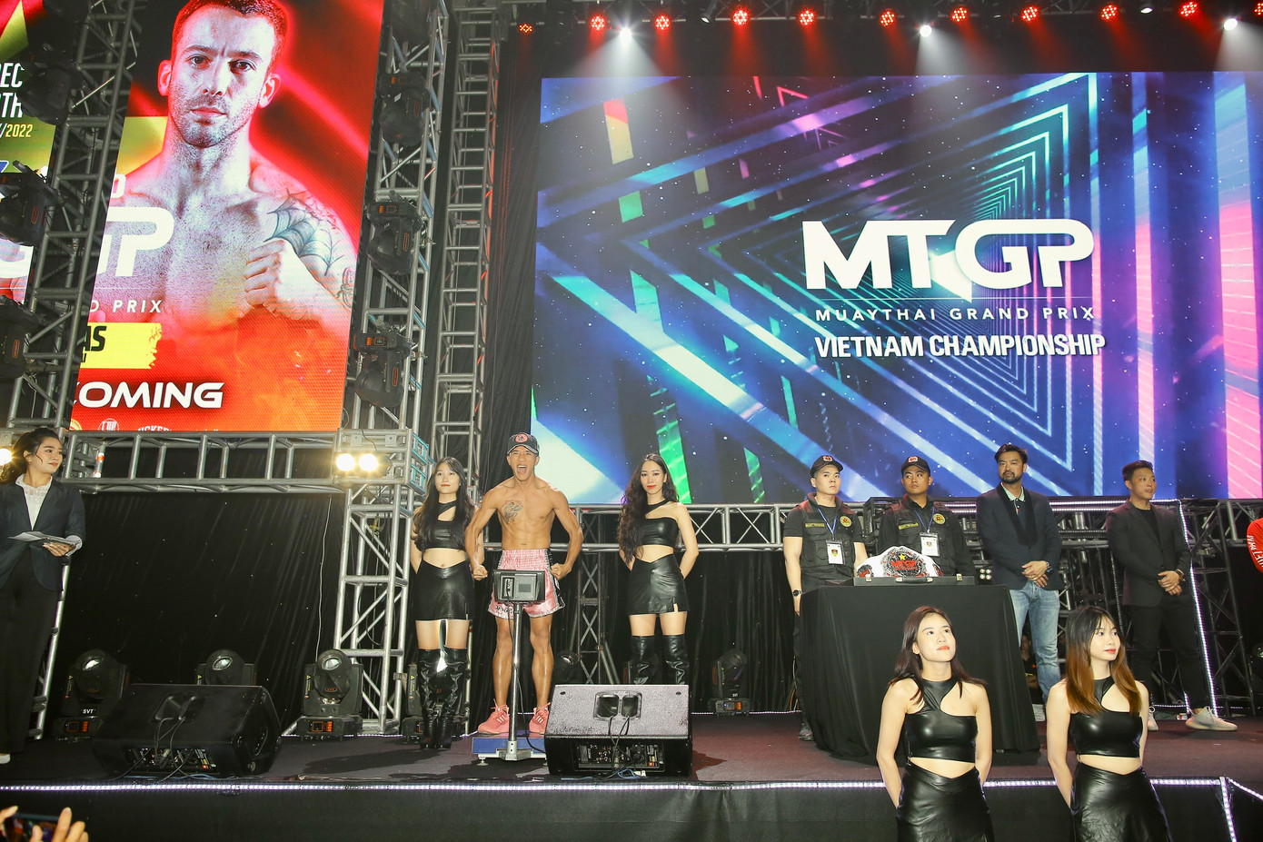 Buổi kiểm tra hạng cân diễn ra chiều 28/12 của giải. Buổi kiểm tra hạng cân diễn ra chiều 28/12 của giải.