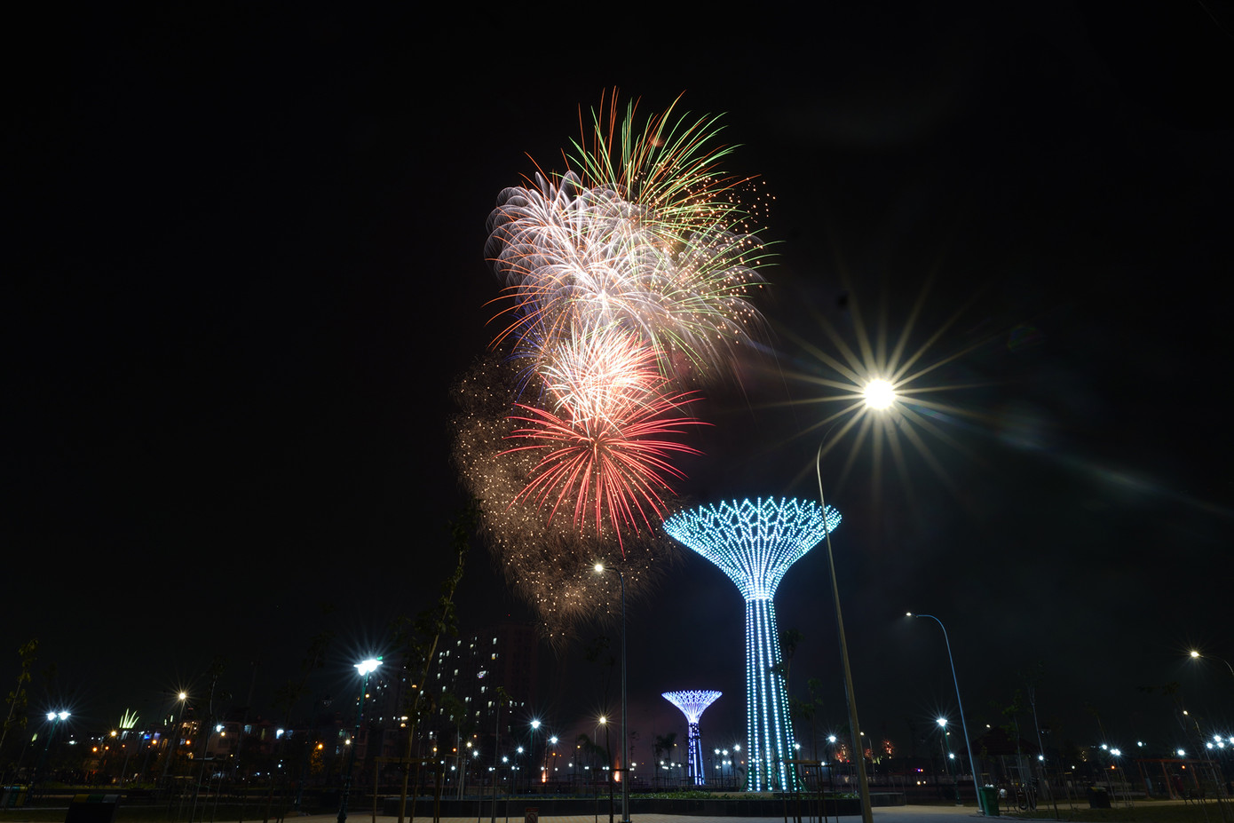 Pháo hoa rực sáng đón năm mới Ất Tỵ an lành, thịnh vượng ảnh 172 Pháo hoa rực sáng đón năm mới Ất Tỵ an lành, thịnh vượng ảnh 172