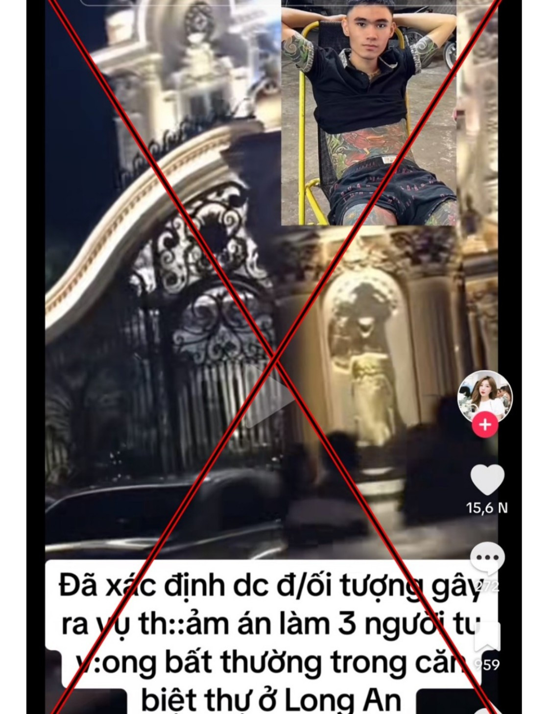 Thông tin bịa đặt trên mạng xã hội.