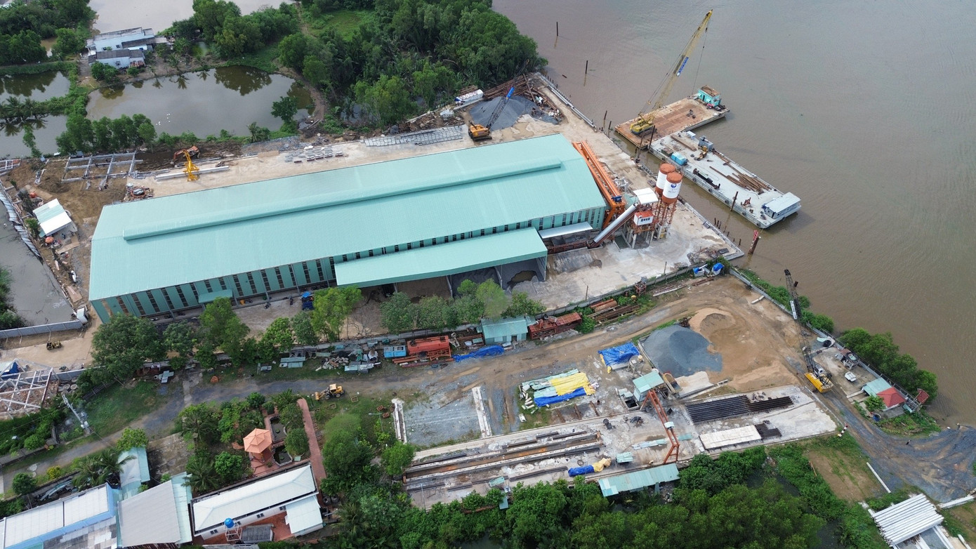 Công trình vẫn chưa trả lại hiện trạng ban đầu.