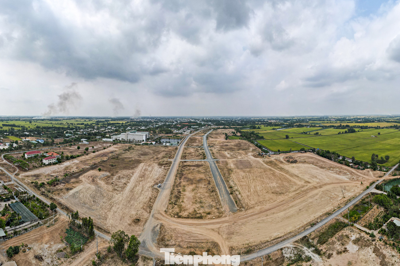 Toàn cảnh khu đô thị sân bay vừa được Thanh tra Bộ Xây dựng chỉ ra sai phạm.