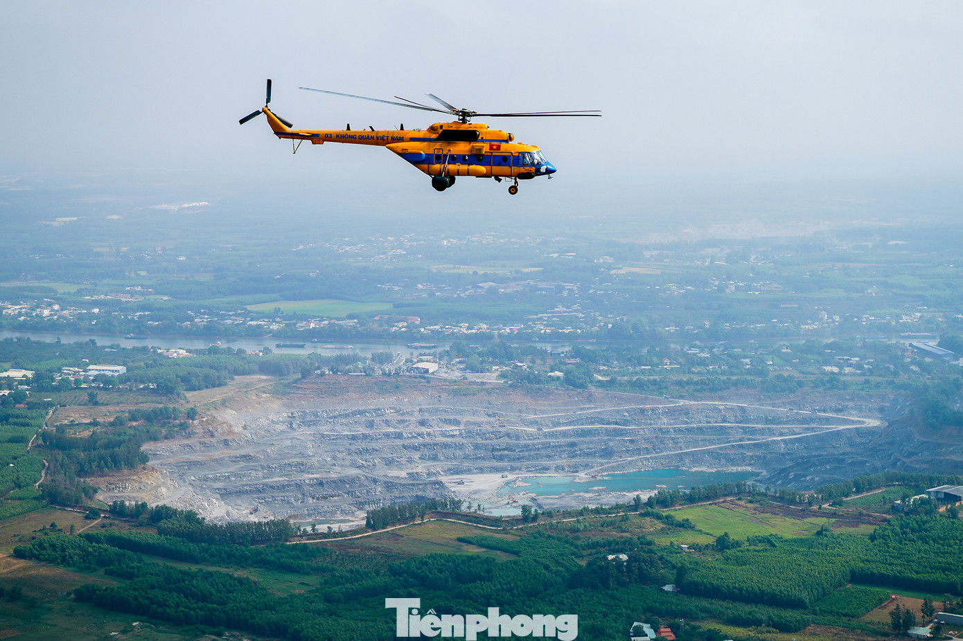 Một khu khai thác đá ở Đồng Nai.