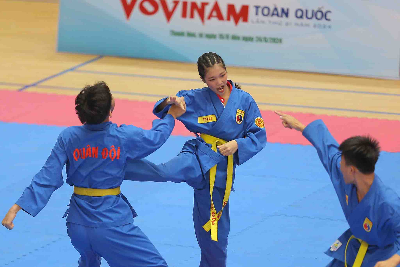 Các vận động viên tranh tài ở 78 bộ huy chương gồm 32 nội dung quyền đơn luyện, song luyện, đa luyện, đồng đội, đòn chân tấn công và 46 hạng cân đối kháng ở 3 lứa tuổi: 12-15 tuổi; 16-18 tuổi và 19-21 tuổi. Các vận động viên tranh tài ở 78 bộ huy chương gồm 32 nội dung quyền đơn luyện, song luyện, đa luyện, đồng đội, đòn chân tấn công và 46 hạng cân đối kháng ở 3 lứa tuổi: 12-15 tuổi; 16-18 tuổi và 19-21 tuổi.