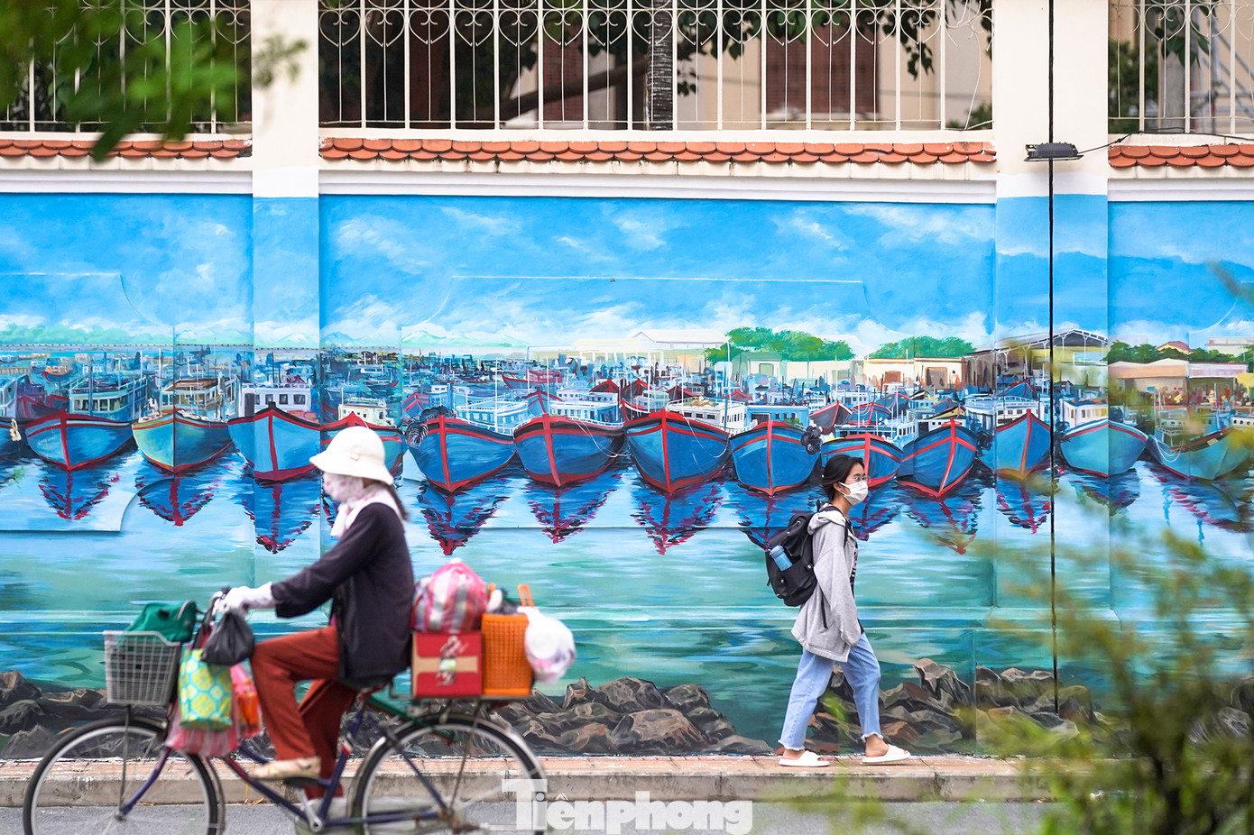 Vẻ yên bình ở một trung tâm đô thị sầm uất.