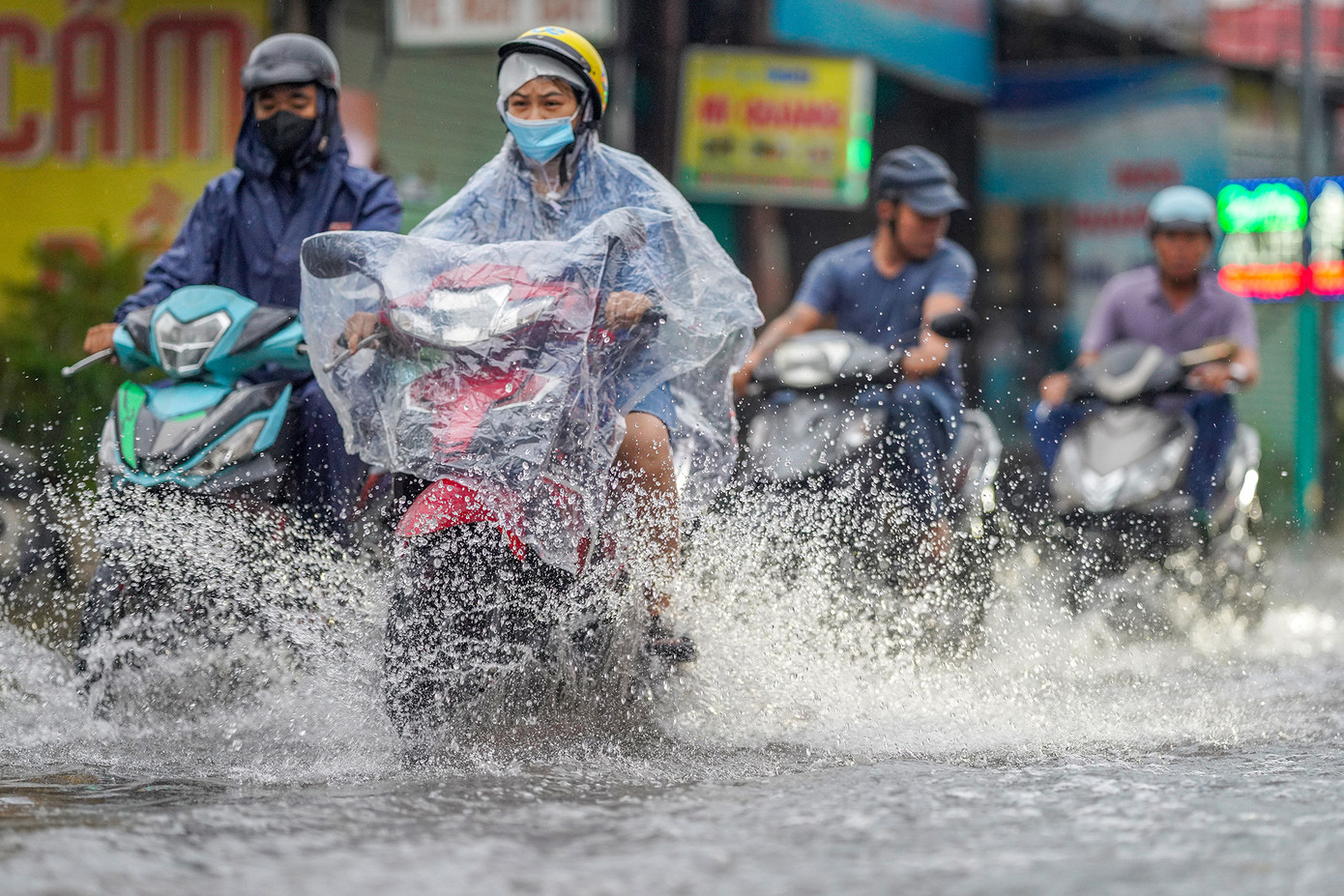 Cơ quan khí tượng dự báo từ ngày 9 đến 11/6, khu vực TPHCM tiếp tục xuất hiện đợt mưa lớn kéo dài. Ảnh minh họa: Phạm Nguyễn