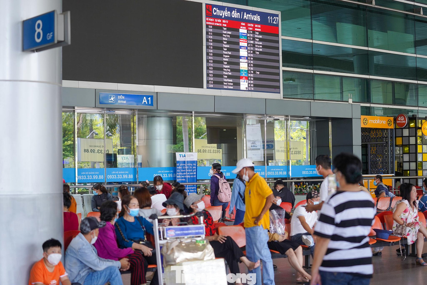 Ảnh vào sáng 15/3 tại ga quốc tế Tân Sơn Nhất Ảnh vào sáng 15/3 tại ga quốc tế Tân Sơn Nhất