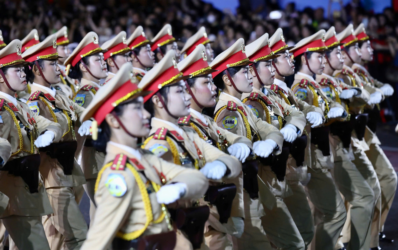 Sơ duyệt diễu binh, diễu hành cấp Nhà nước mừng đại lễ 30/4 ảnh 23 Sơ duyệt diễu binh, diễu hành cấp Nhà nước mừng đại lễ 30/4 ảnh 23