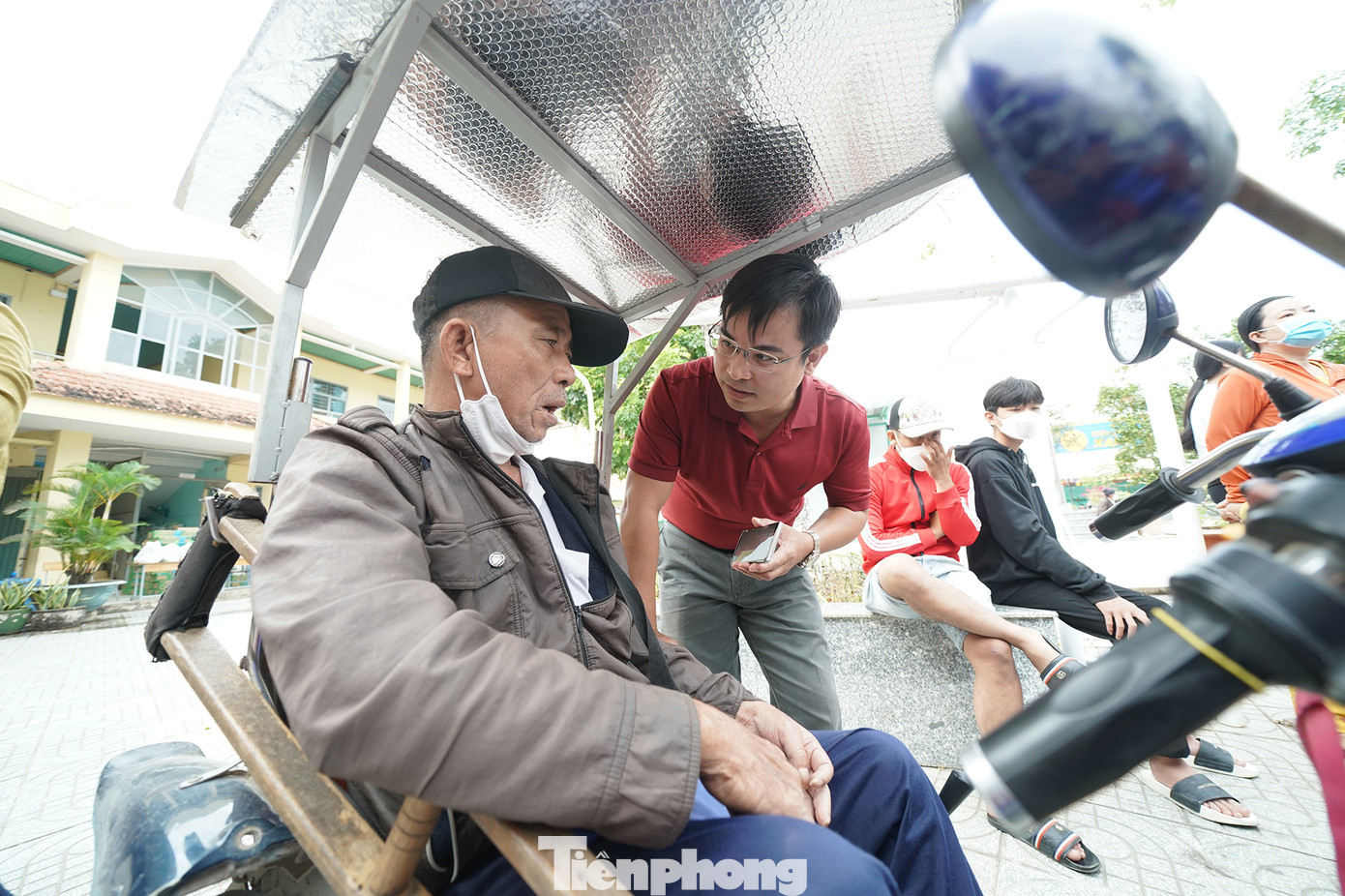 Ông Chong chia sẻ với phóng viên Tiền Phong.