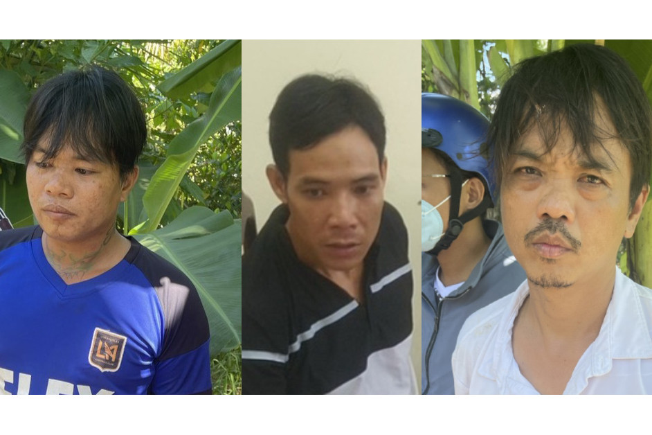 Các đối tượng bị bắt. Các đối tượng bị bắt.