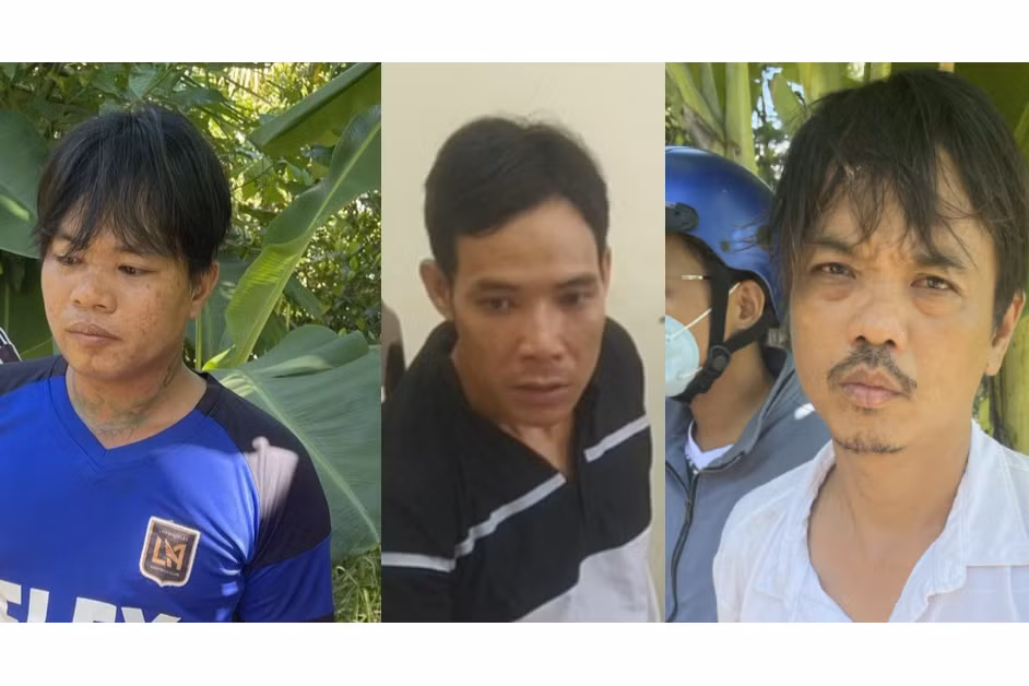 Các đối tượng bị bắt. Các đối tượng bị bắt.