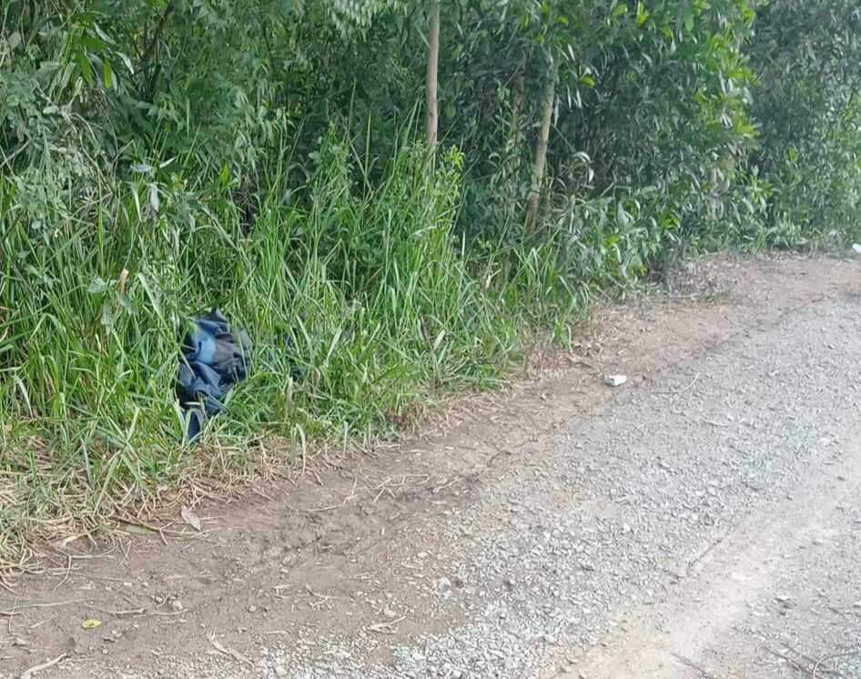 Con đường nơi xảy ra vụ việc. Con đường nơi xảy ra vụ việc.