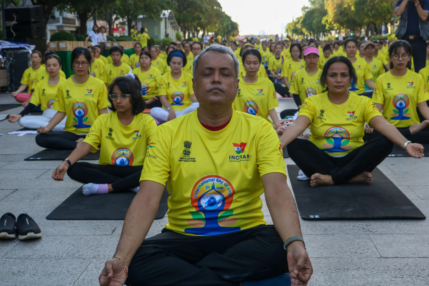 Sự kiện này còn là hoạt động kỷ niệm 50 năm Việt Nam - Ấn Độ thiết lập quan hệ ngoại giao.