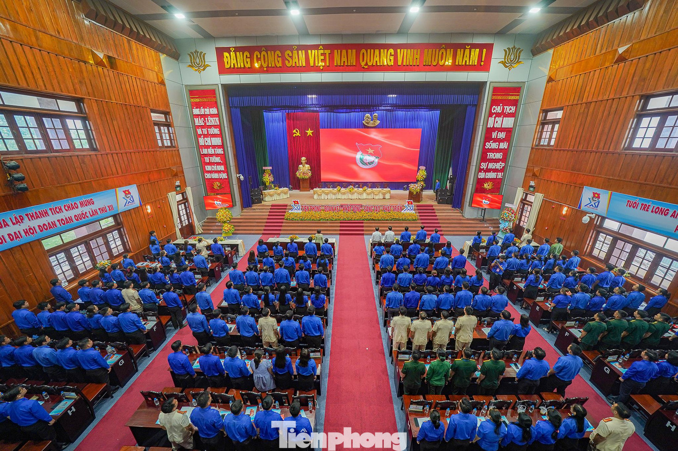 Sáng 5/10, tại Hội trường Thống nhất (tỉnh Long An) đã diễn ra phiên trọng thể Đại hội Đại biểu Đoàn TNCS Hồ Chí Minh tỉnh Long An lần thứ XI, nhiệm kỳ 2022-2027.