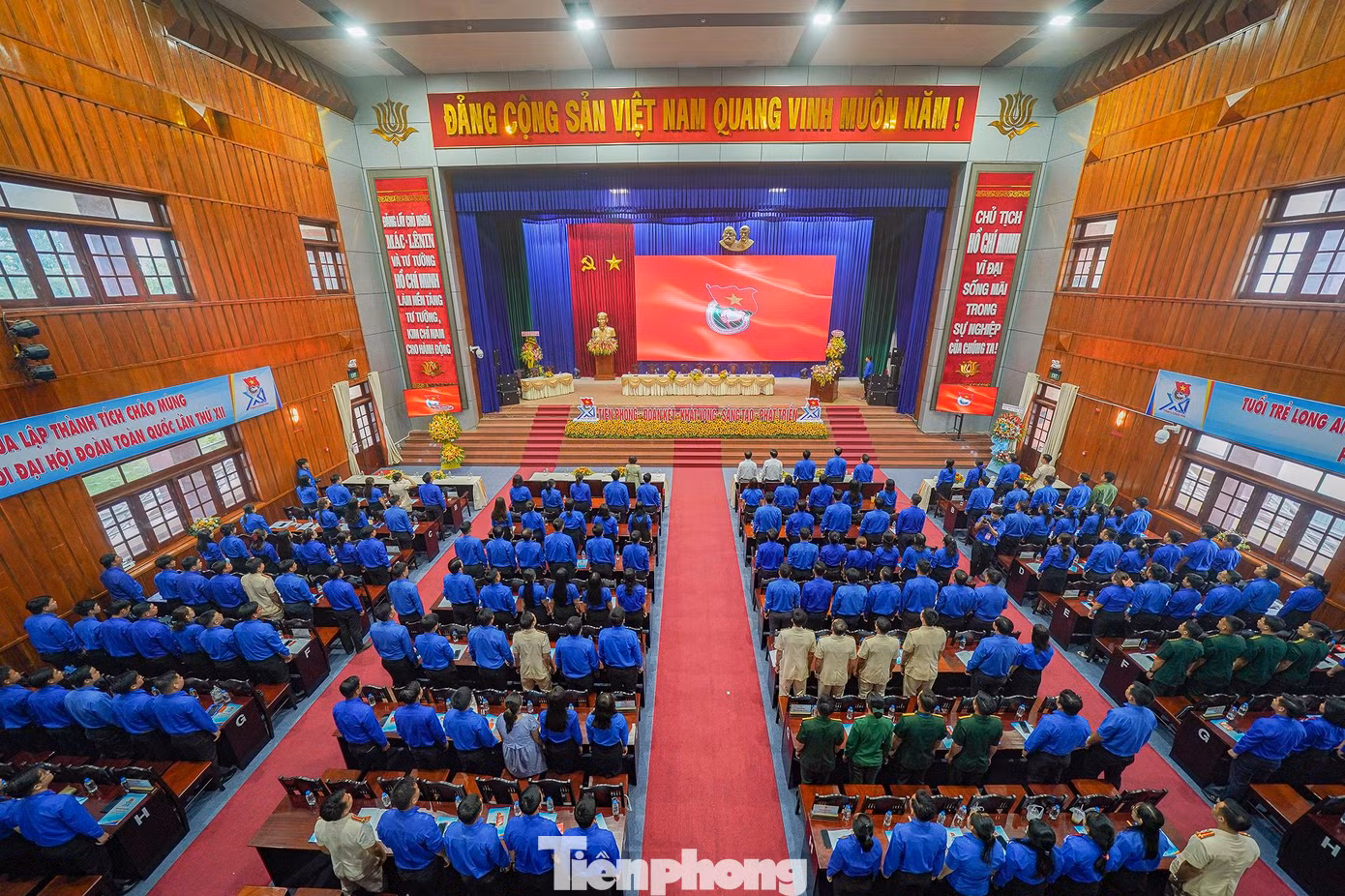 Sáng 5/10, tại Hội trường Thống nhất (tỉnh Long An) đã diễn ra phiên trọng thể Đại hội Đại biểu Đoàn TNCS Hồ Chí Minh tỉnh Long An lần thứ XI, nhiệm kỳ 2022-2027.