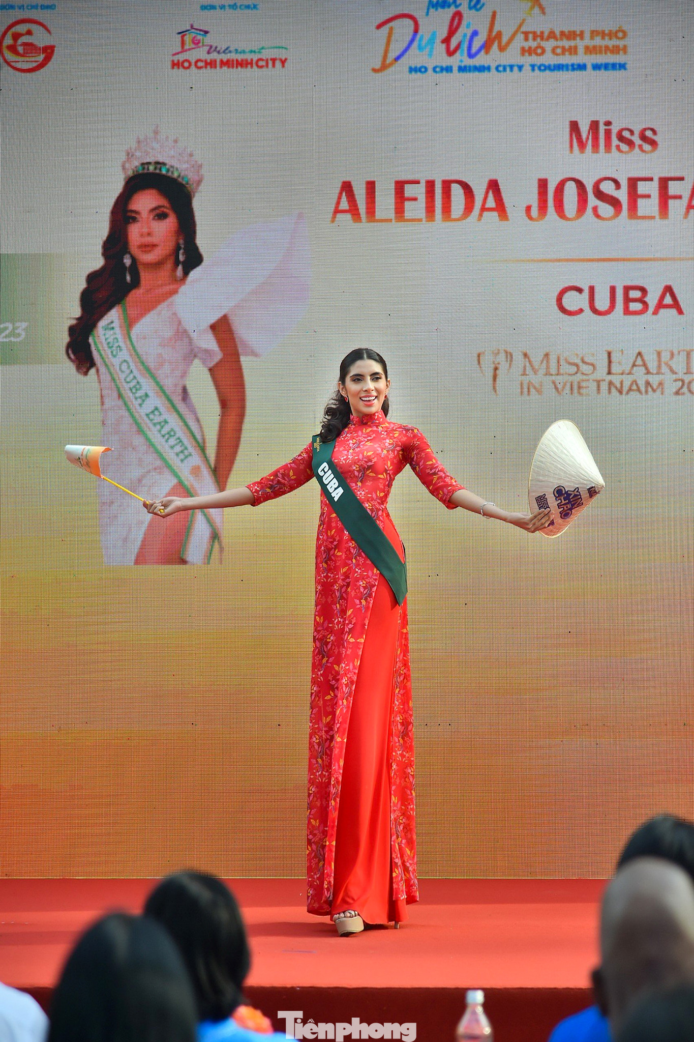Người đẹp Aleida Josefa Perez, đại diện Hoa hậu Trái Đất Cuba.