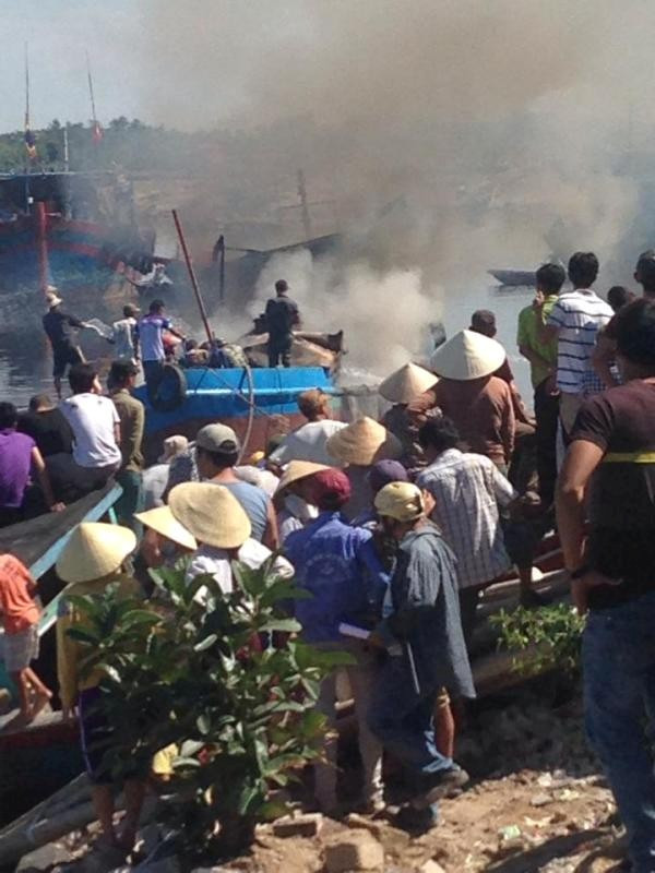 Nhân chứng kể lại giây phút nổ tàu kinh hoàng ảnh 3