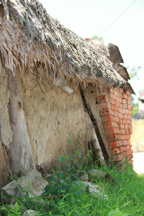 Căn nhà xiêu vẹo. Ảnh: Trường Phong