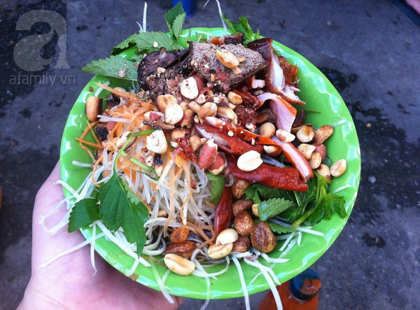 Đi ăn nộm bố già trên phố Hồng Phúc 2