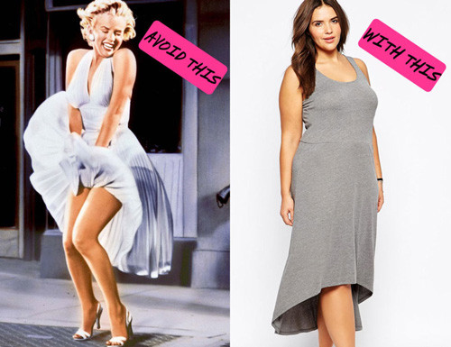 nàng béo, nắng nóng, ăn mặc, thời trang