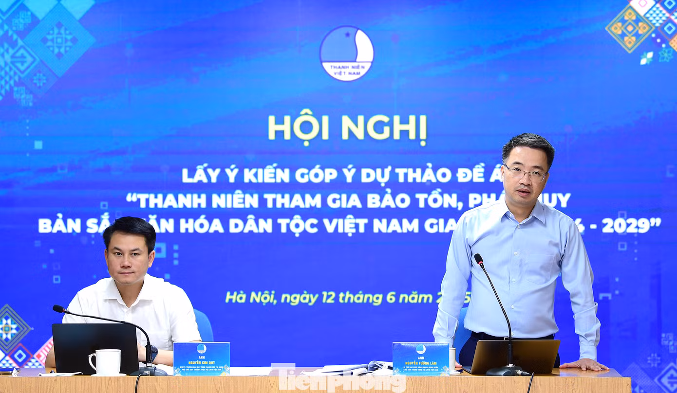 Anh Nguyễn Tường Lâm phát biểu kết luận hội nghị. Ảnh: Xuân Tùng