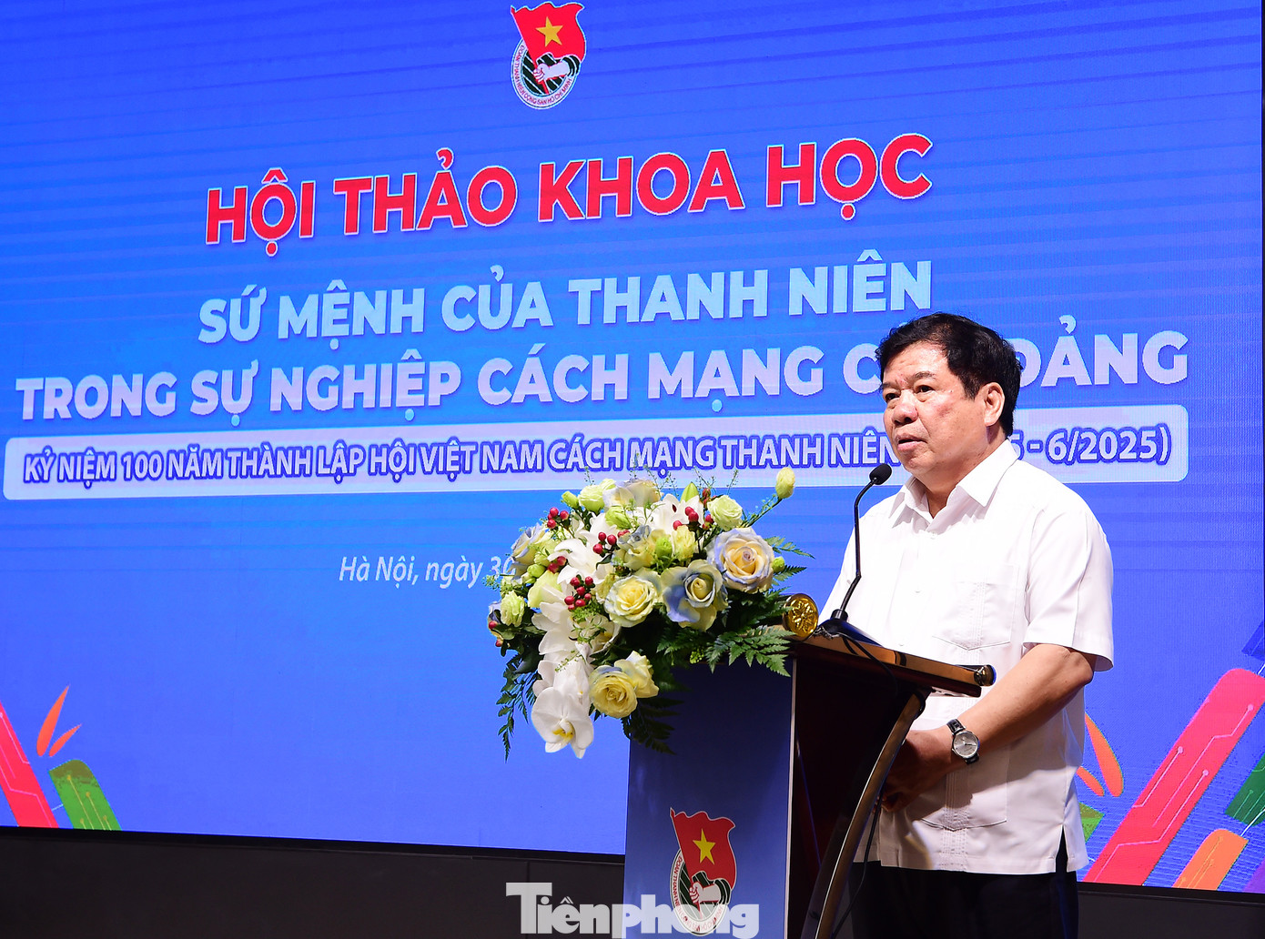 PGS.TS Nguyễn Viết Thảo - Nguyên Phó Giám đốc Học viện Chính trị quốc gia Hồ Chí Minh tham luận tại Hội thảo. Ảnh: Xuân Tùng PGS.TS Nguyễn Viết Thảo - Nguyên Phó Giám đốc Học viện Chính trị quốc gia Hồ Chí Minh tham luận tại Hội thảo. Ảnh: Xuân Tùng