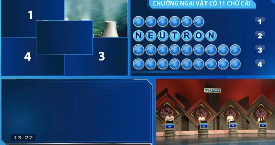 Quốc Trí giải mã thành công ẩn số Vượt chướng ngại vật. Quốc Trí giải mã thành công ẩn số Vượt chướng ngại vật.