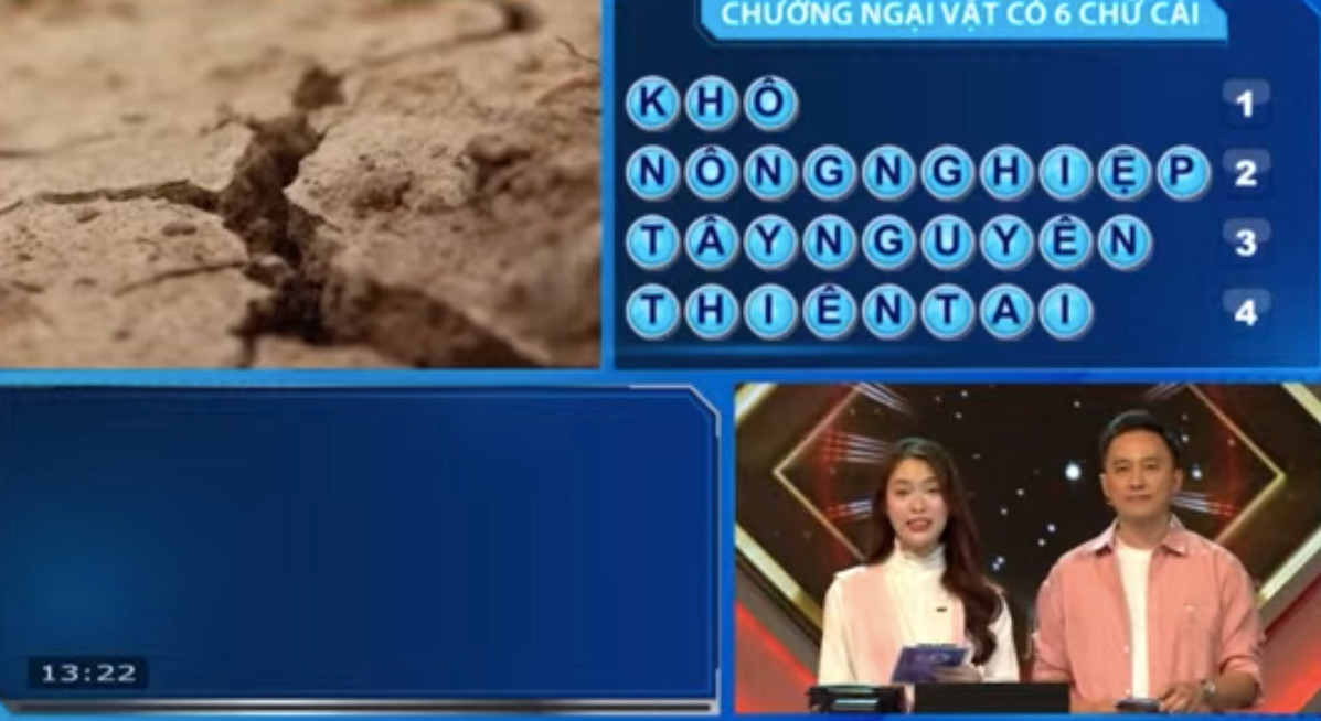 Gia Hưng giải mã thành công ẩn số chướng ngại vật. Gia Hưng giải mã thành công ẩn số chướng ngại vật.