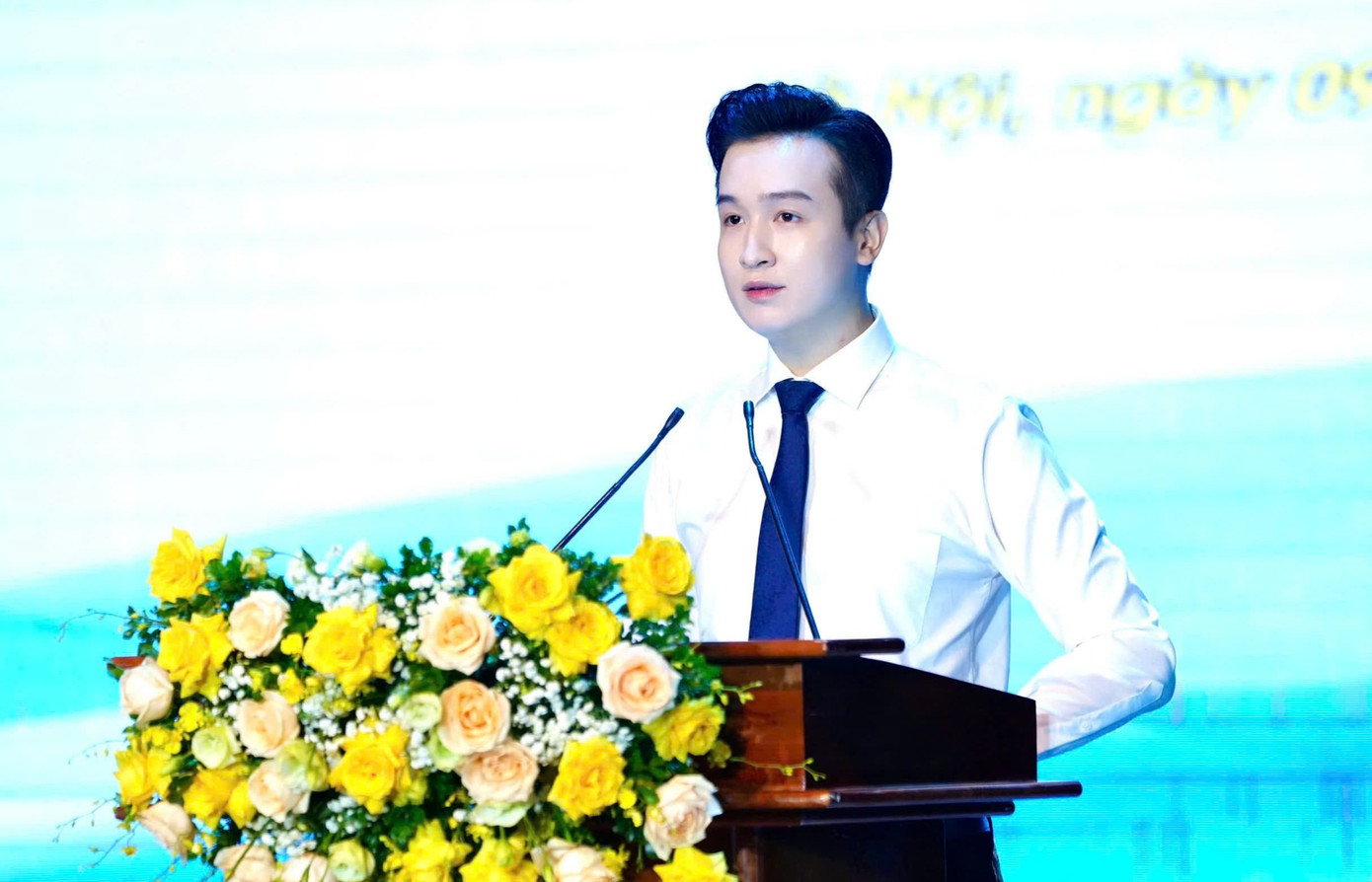 Anh Đào Đức Việt - Phó Bí thư Thành Đoàn, Chủ tịch Hội đồng Đội TP. Hà Nội. Ảnh: BTC Anh Đào Đức Việt - Phó Bí thư Thành Đoàn, Chủ tịch Hội đồng Đội TP. Hà Nội. Ảnh: BTC