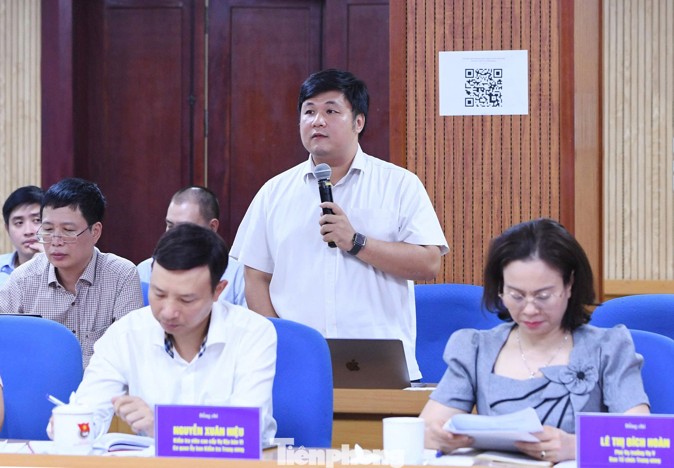 Các đại biểu phát biểu ý kiến, đề xuất tại hội nghị. Ảnh: Lâm Đăng Hải Các đại biểu phát biểu ý kiến, đề xuất tại hội nghị. Ảnh: Lâm Đăng Hải