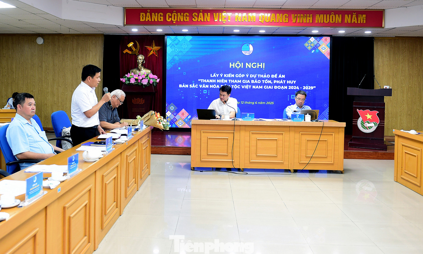 Hội nghị nhận được nhiều ý kiến góp ý vào dự thảo Đề án. Ảnh: Xuân Tùng